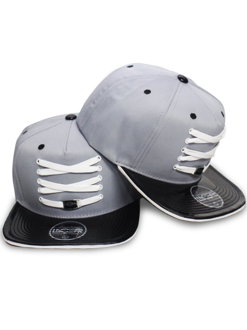 Lacer Headwear Classic Grey Snapback